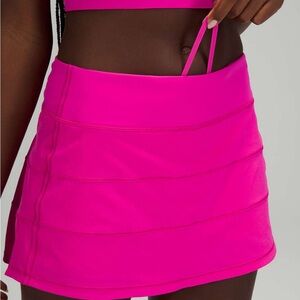 Lululemon Sonic Pink Pace Rival Skirt